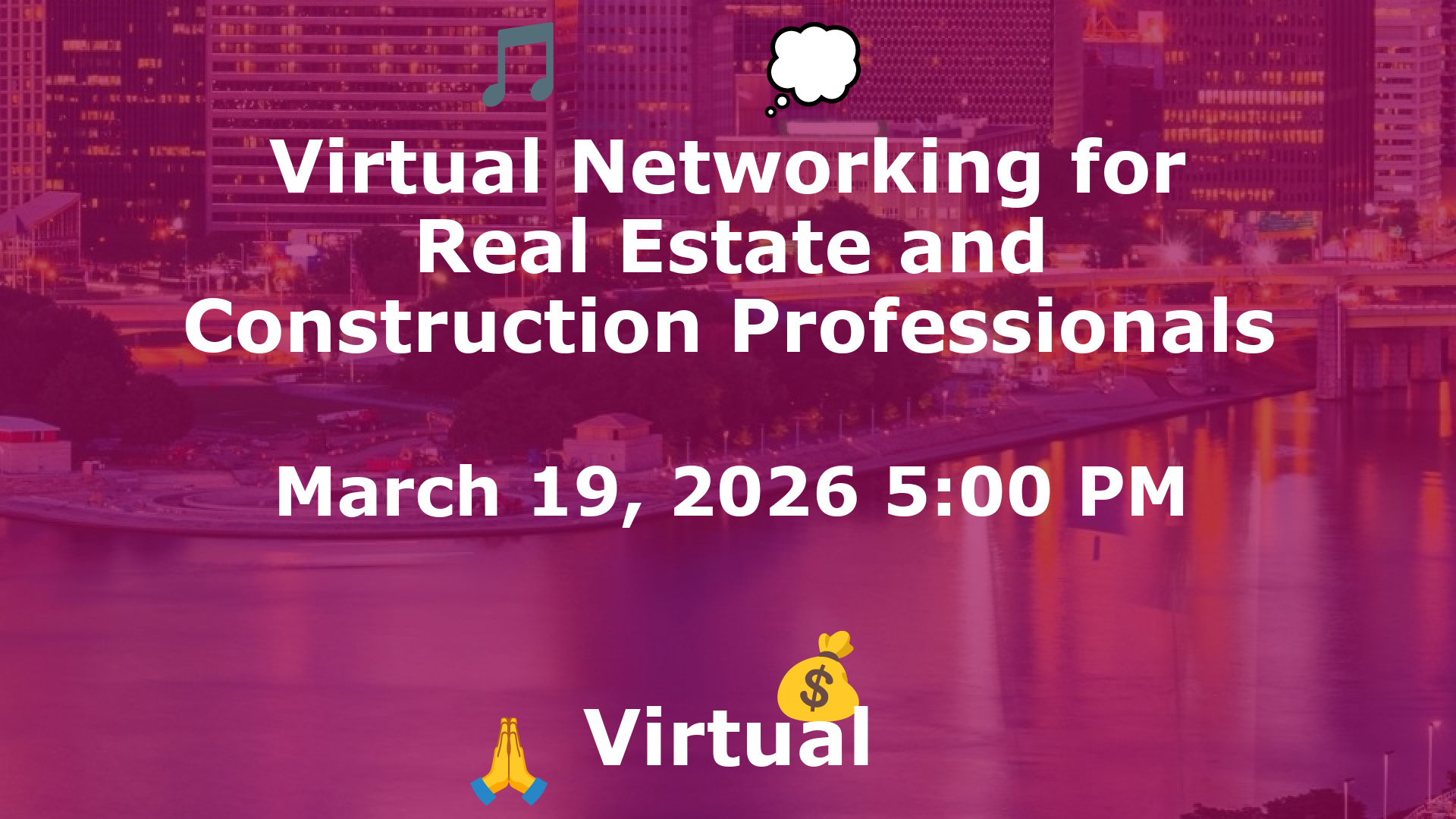 Virtual Networking for Real Estate and Construction Professionals event image